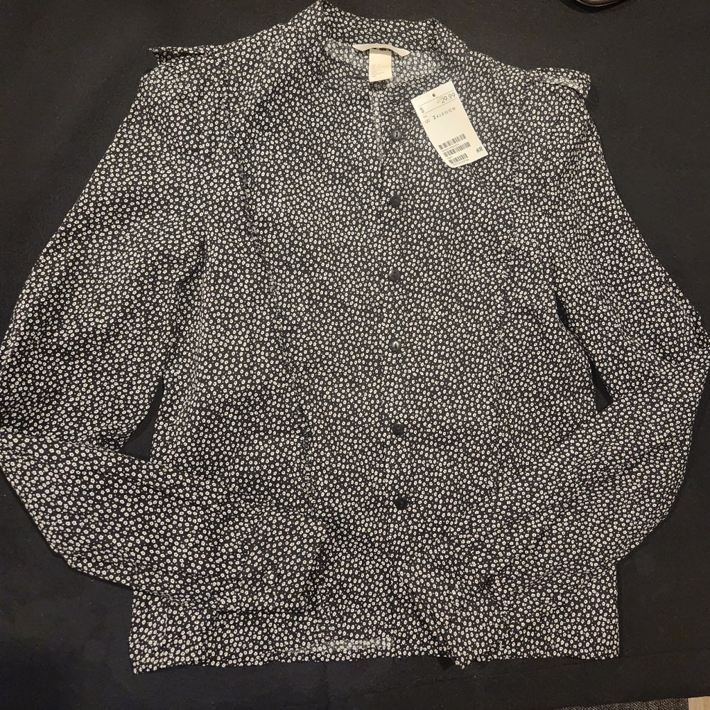 H&M Button Down Blouse